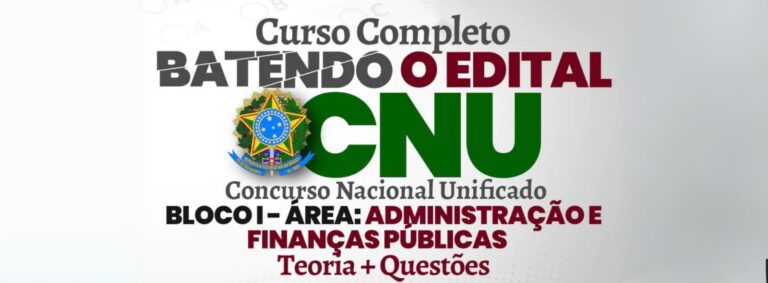 Concurso Nacional Unificado Três bancas seguem na disputa Edital