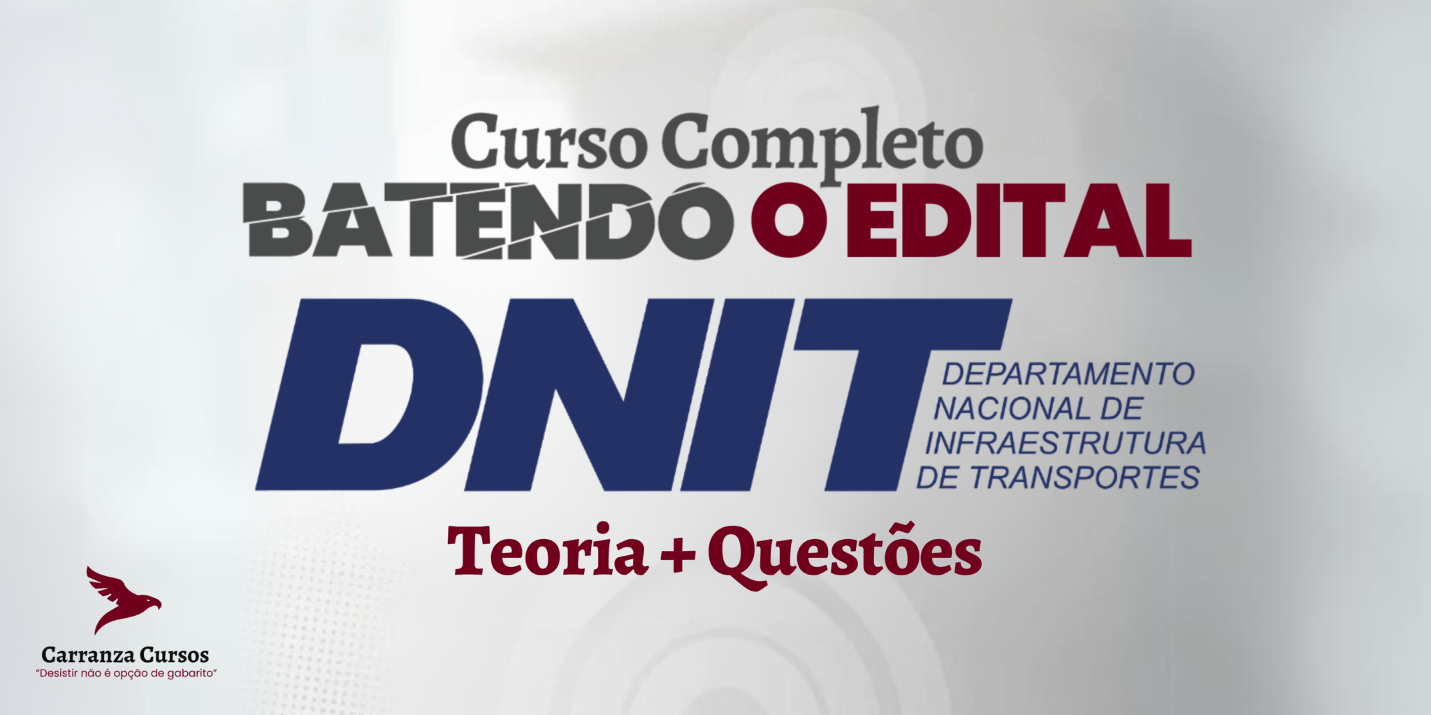 Saiu edital Concurso DNIT 100 vagas imediatas Remuneração de até R