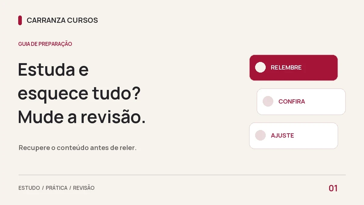 Estuda e esquece? Como revisar para lembrar na hora da prova