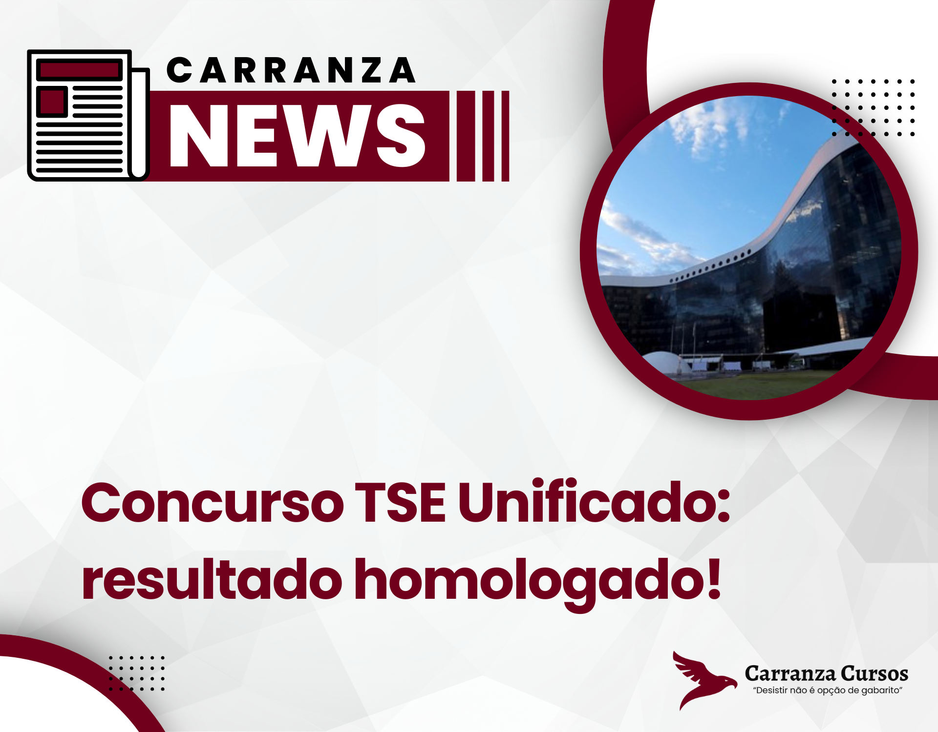 Concurso TSE Unificado: resultado homologado para técnicos judiciários e nomeações previstas para julho!