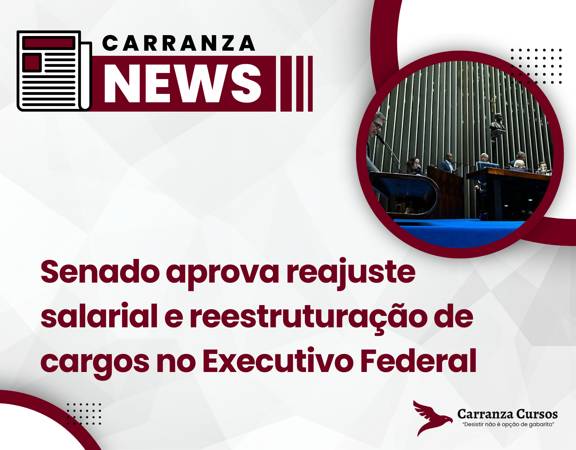 Senado aprova reajuste salarial e reestruturação de cargos no Executivo Federal