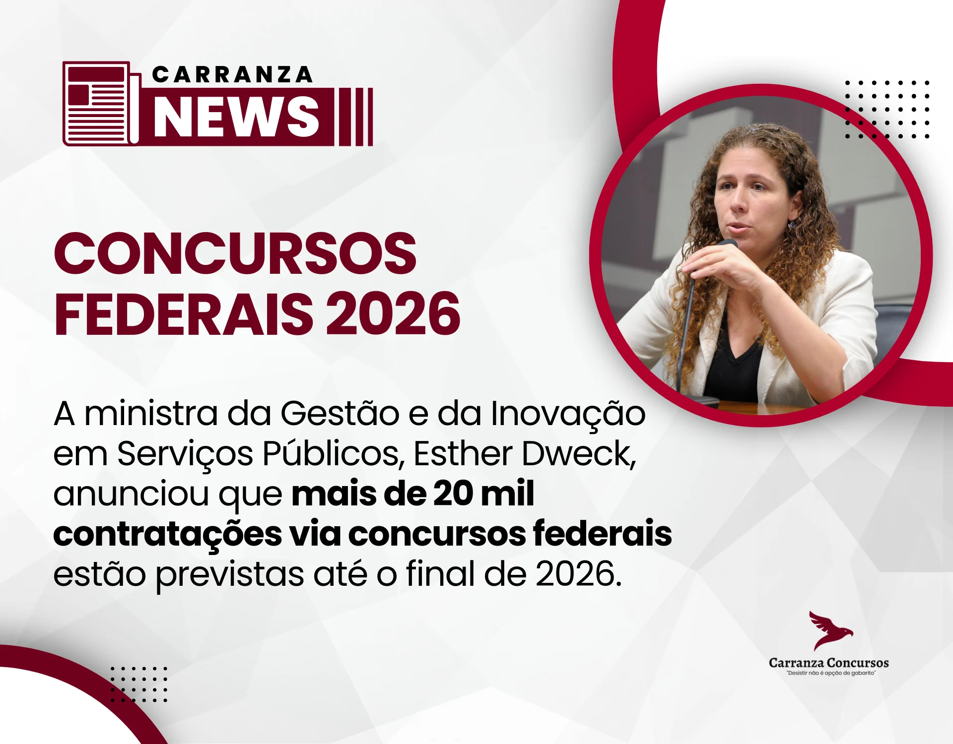 Mais de 20 mil novas contratações até 2026: concursos federais se fortalecem com previsão do governo!