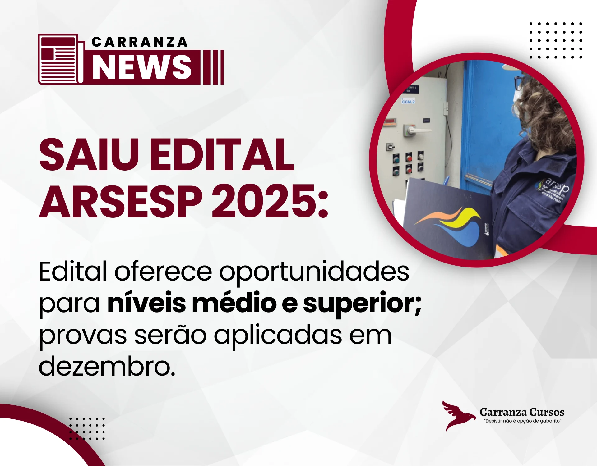 Concurso Arsesp abre 105 vagas com salários de até R$12 mil!