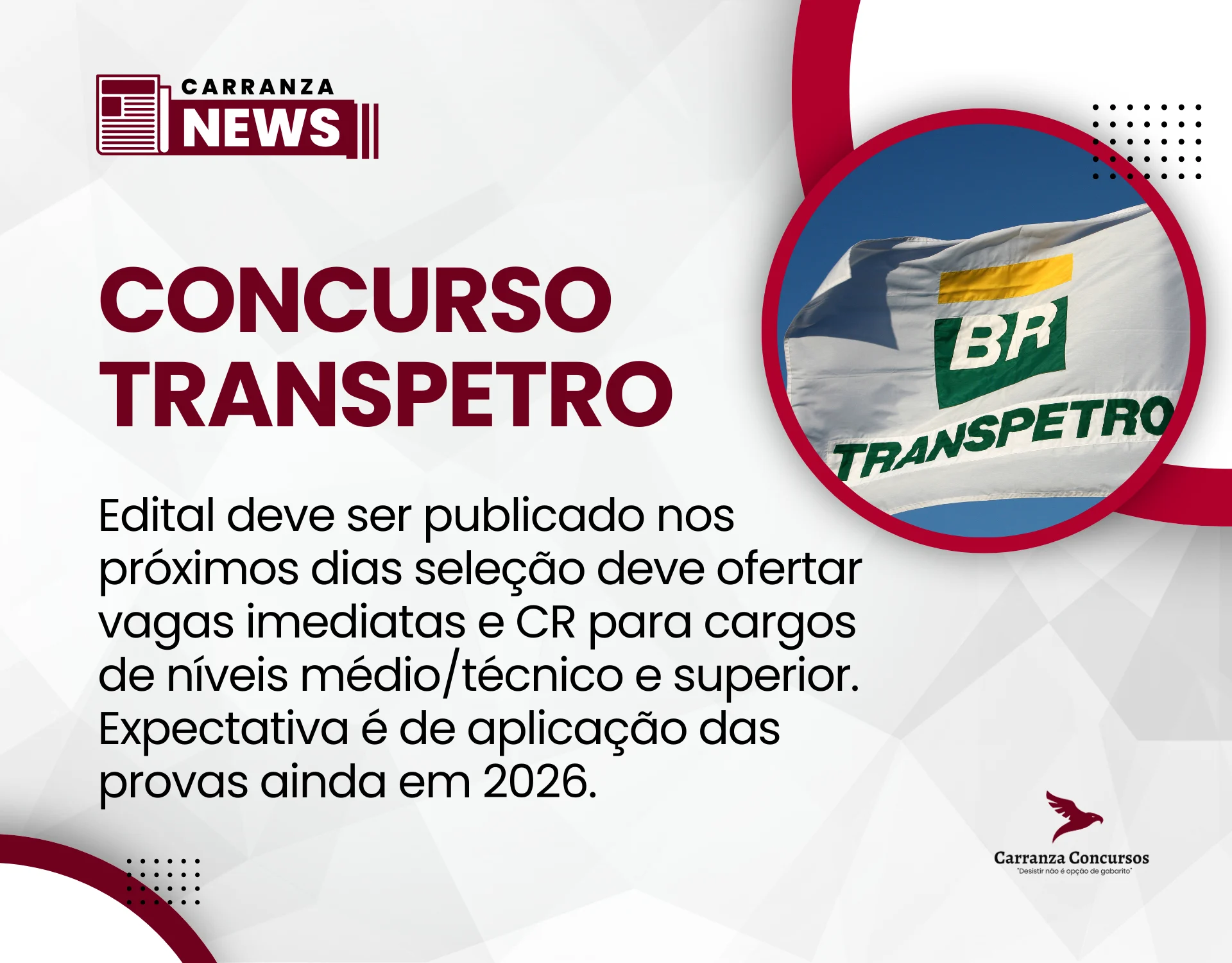 Concurso Transpetro: edital deve ser publicado nos próximos dias!